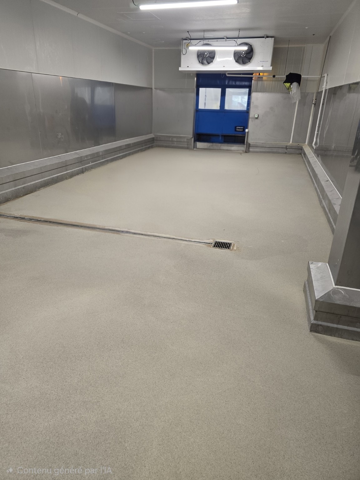 Système polyuréthane ciment — Sites agroalimentaires — Étape de chantier