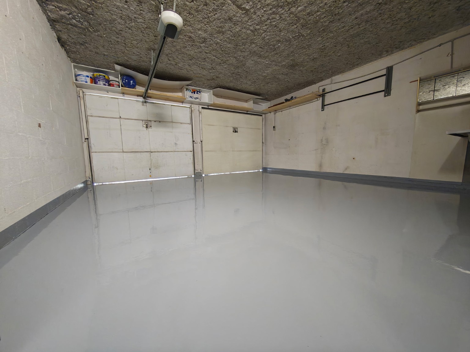 Revêtement de sol en résine — Garage — réalisation
